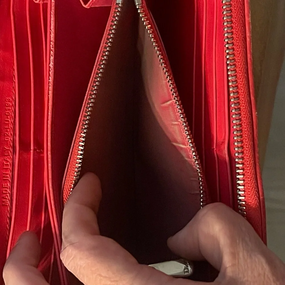 Dior Quilted Pink Wallet